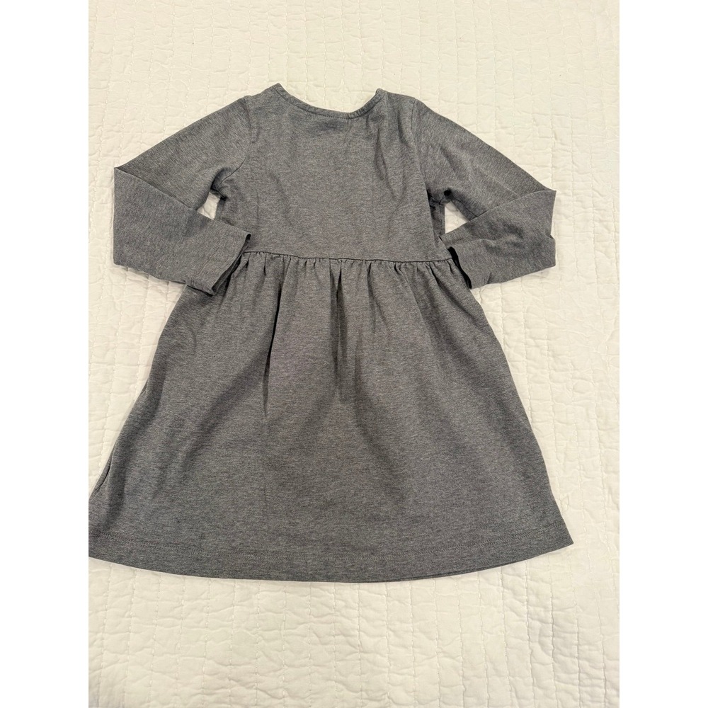 Hanna Andersson 110cm 5 GUC Unicorn Appliqué Dress - Picture 2 of 5